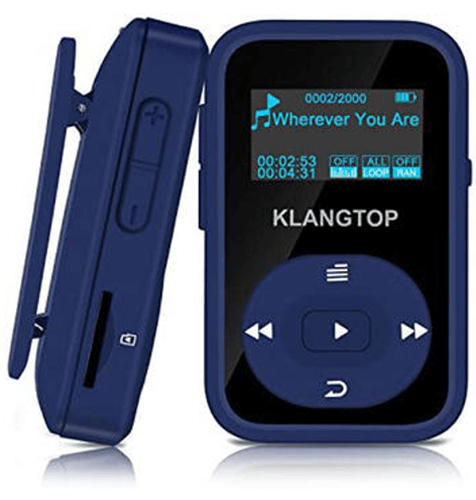 KLANTOP Digital Clip Music Player
